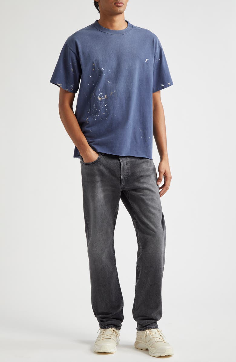 John Elliott Odeon Paint Splatter Cotton T-Shirt, Alternate, color,