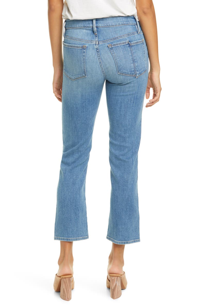 FRAME Le Nouveau Mix Pocket High Waist Ankle Jeans, Alternate, color, Avila