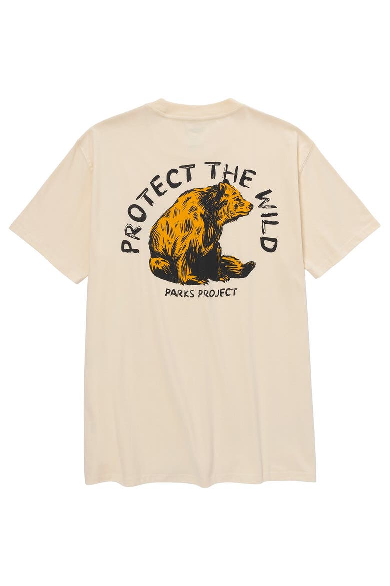 Protect The Wild T-Shirt, Main, color, Natural