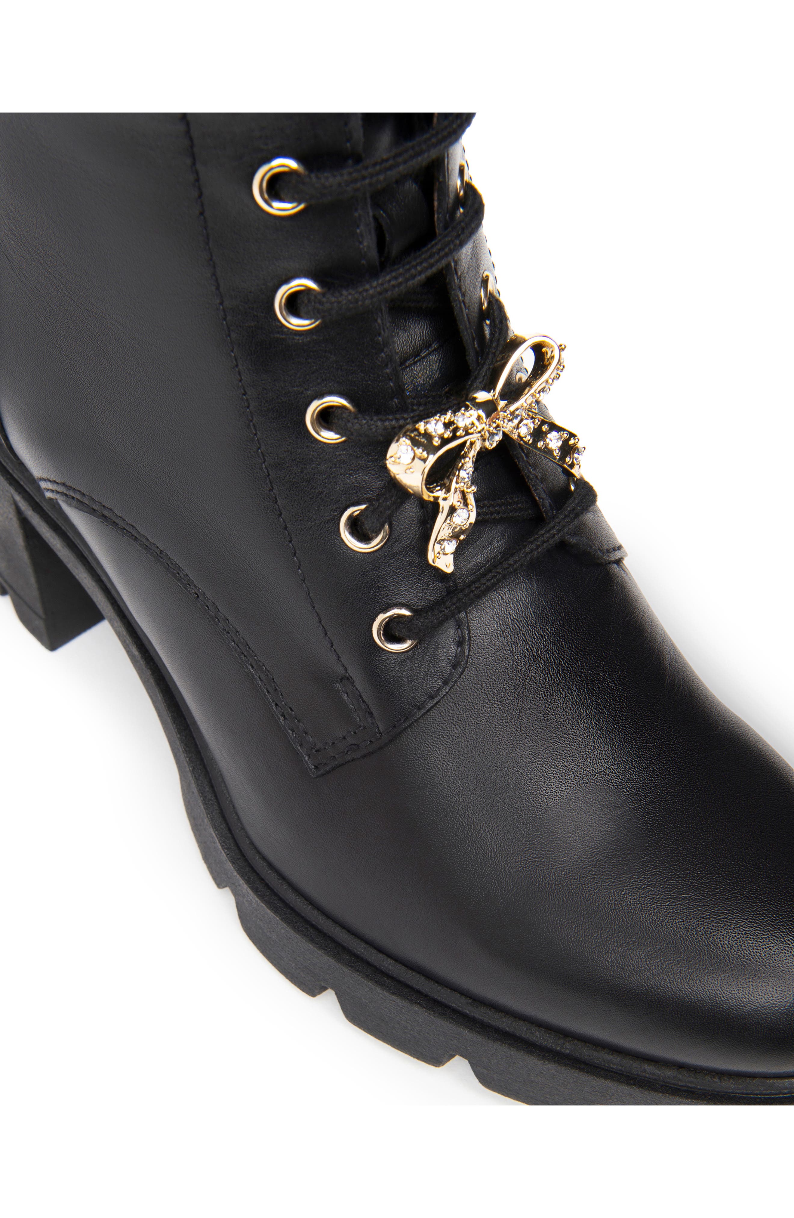 NeroGiardini Gems Block Heel Bootie, Alternate, color, Black