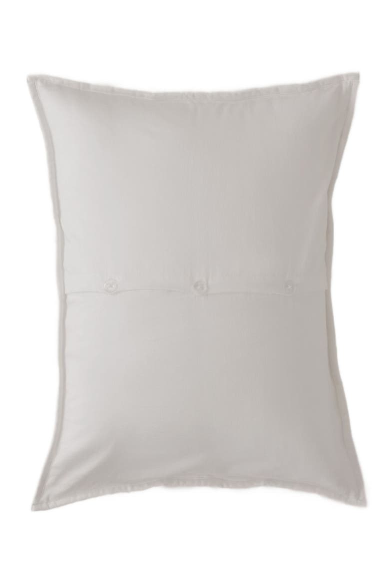 Organic Quilted Sham 2-Pack, Alternate, color, White