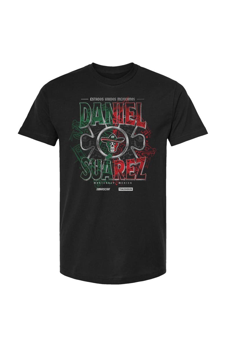 Trackhouse Racing Team Collection Men's Trackhouse Racing Team Collection Black Daniel Suarez Mexico Heritage T-Shirt, Alternate, color, Black