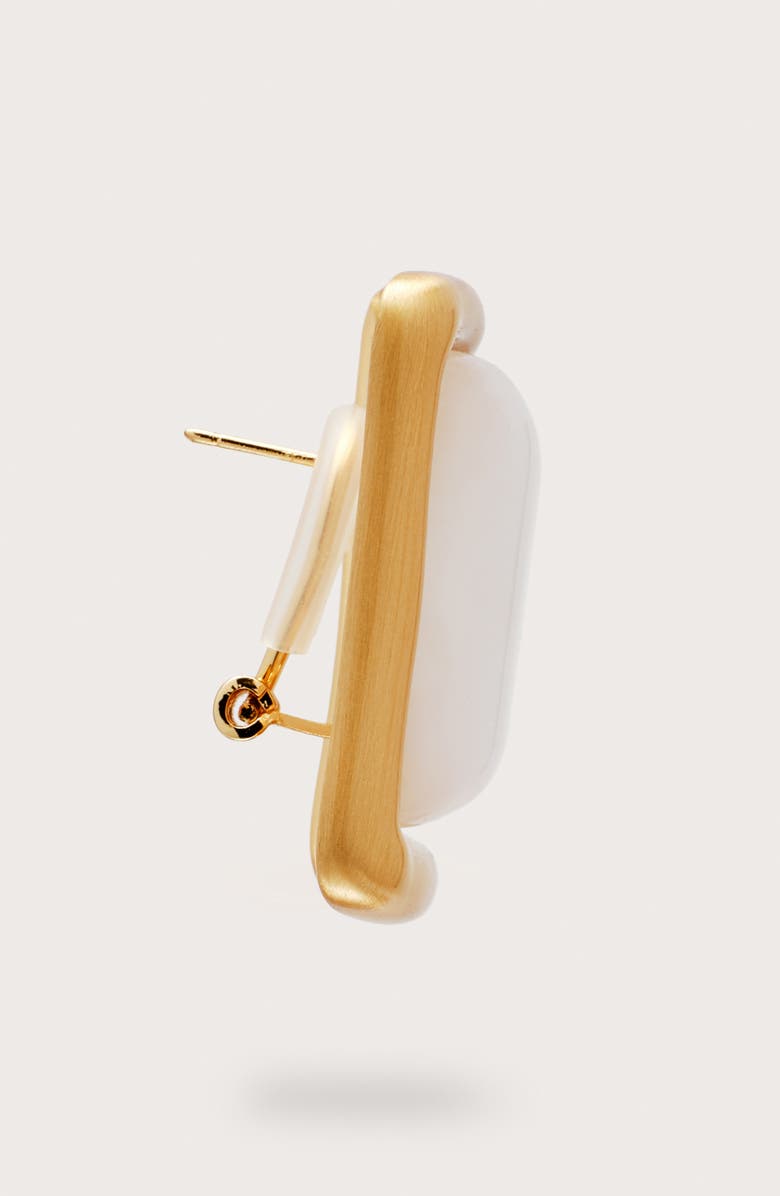 Cult Gaia Suni Stud Earrings, Alternate, color, Pearl