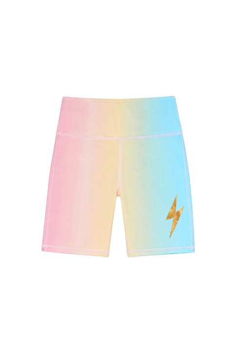 Big Kid Pastel Activewear Bike Shorts