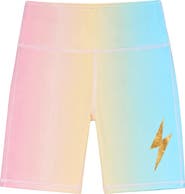 Limeapple Big Kid Pastel Activewear Bike Shorts