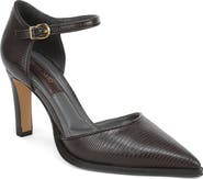 Franco Sarto Alexa Ankle Strap Pointed Toe Pump