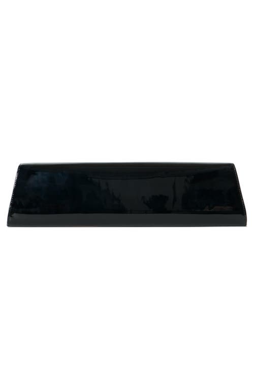 Akris Large Anouk Patent Leather East/west Clutch