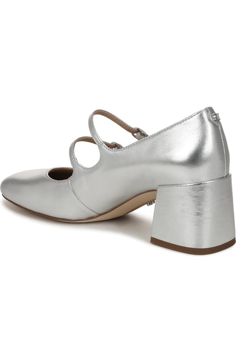 Sam Edelman Sarah Mary Jane Pump, Alternate, color, Soft Silver