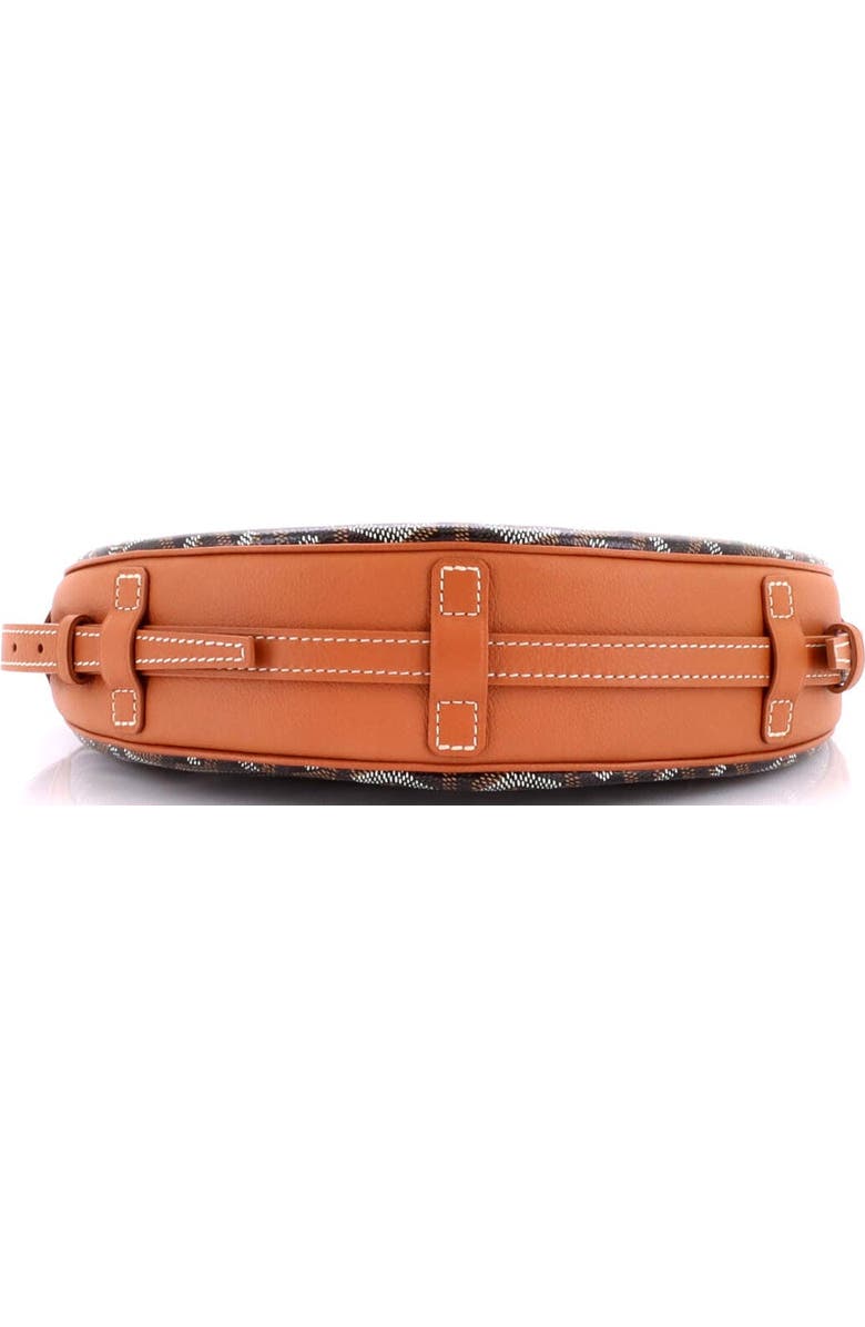 Pre-Owned Goyard Hirondelle Shoulder Bag Coated Canvas and Leather, Alternate, color, Brown