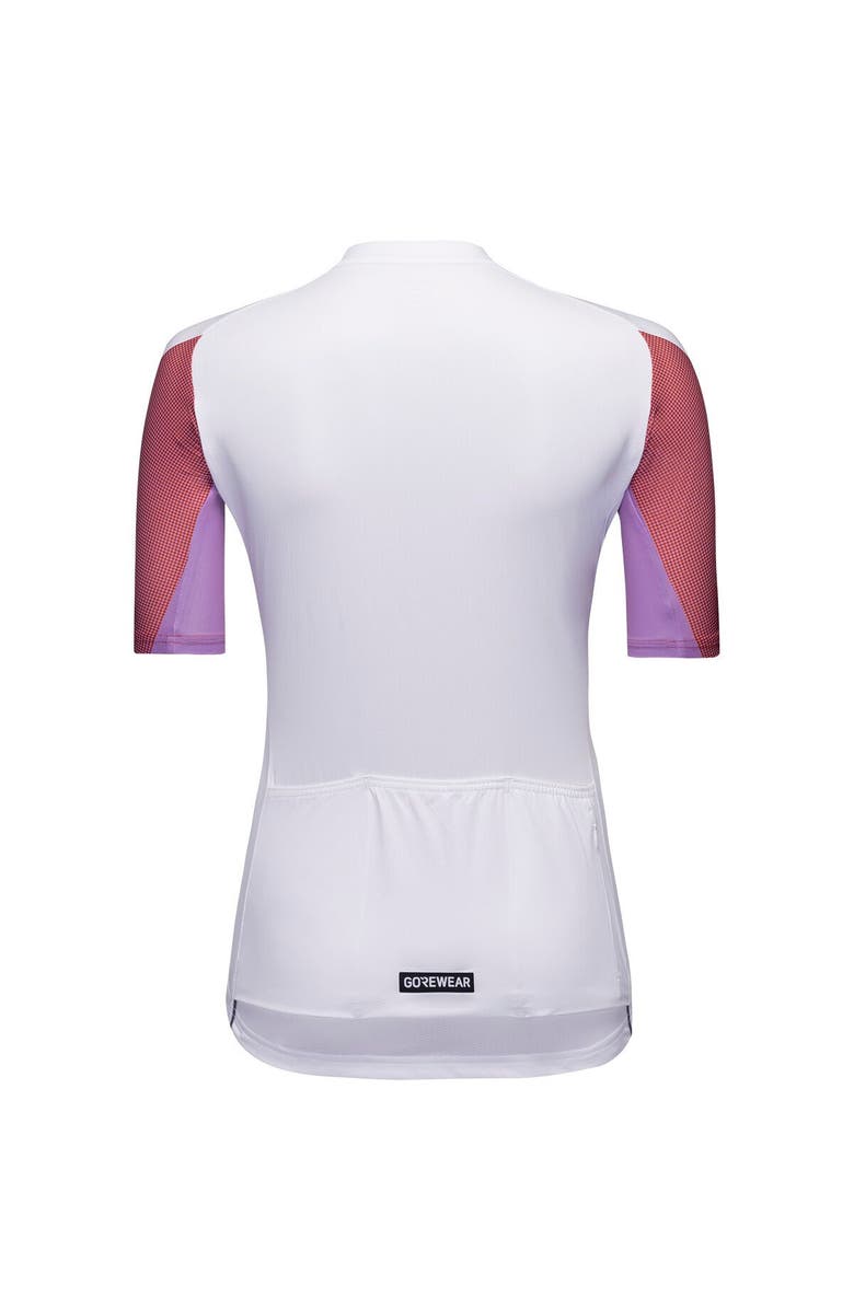 GOREWEAR Spirit Triangles Jersey - Women's, Alternate, color, White/Lab Red