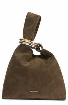 Swing Suede Top Handle Bag