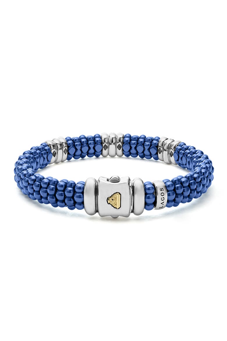 Blue Caviar Rope Bracelet, Alternate, color, ULTRAMARINE
