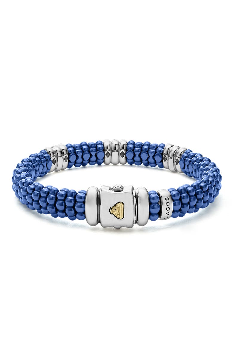 LAGOS Blue Caviar Rope Bracelet, Alternate, color, Ultramarine