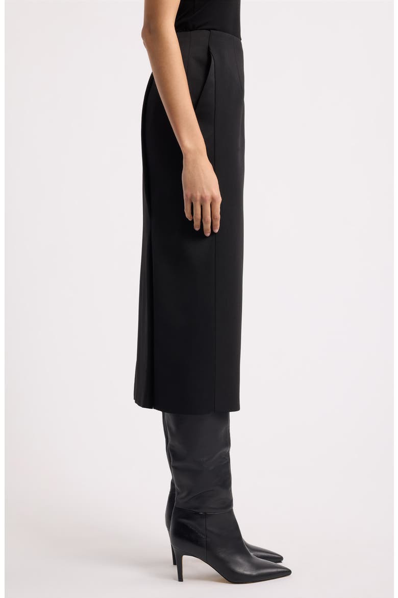 Rentia Midi Skirt, Alternate, color, BLACK