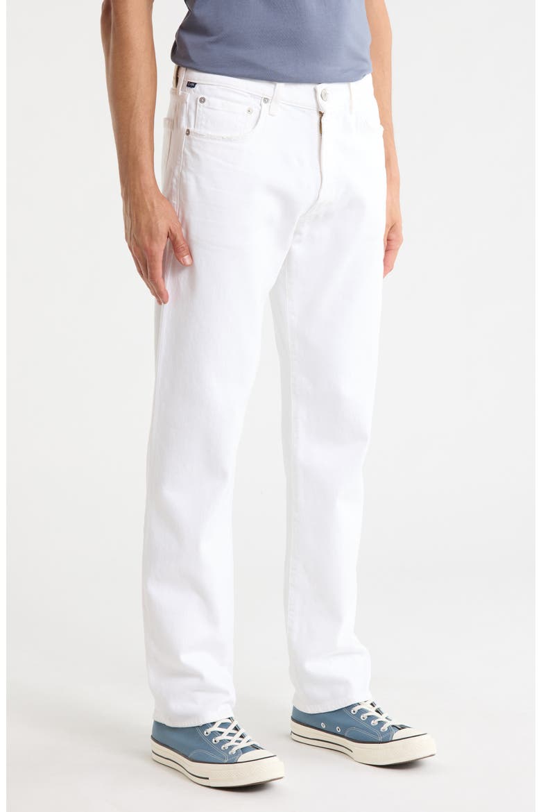 Elijah Relaxed Straight Leg Jeans, Alternate, color, PASTORAL WHITE