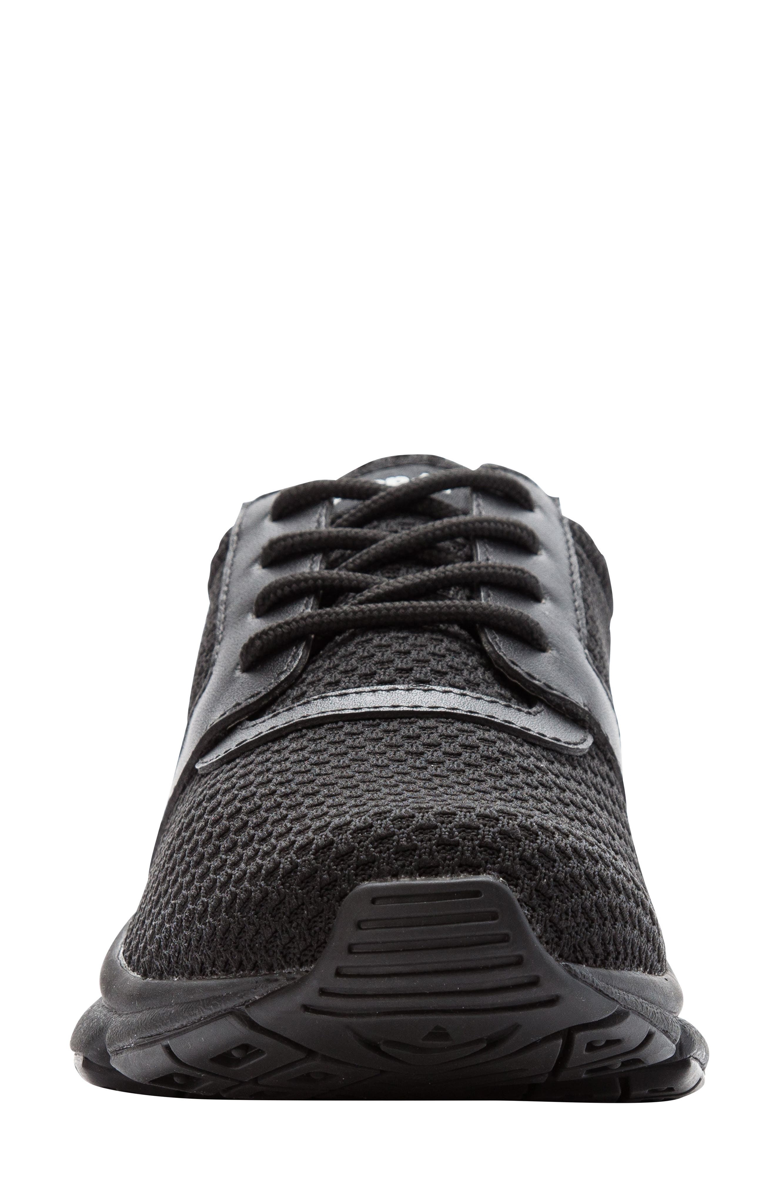Propét Stability X Sneaker, Alternate, color, Black Fabric
