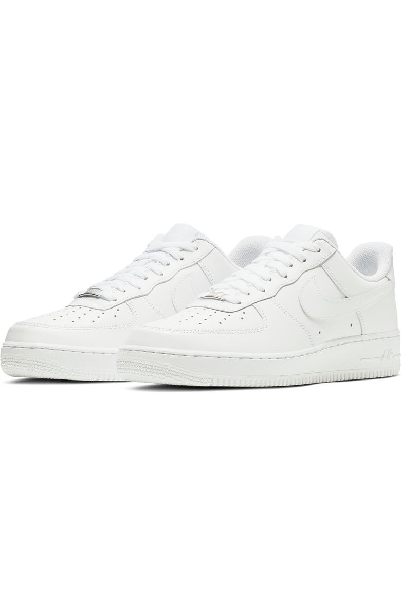 Nike Air Force 1 '07 Basketball Sneaker, Main, color, 111 White/ White