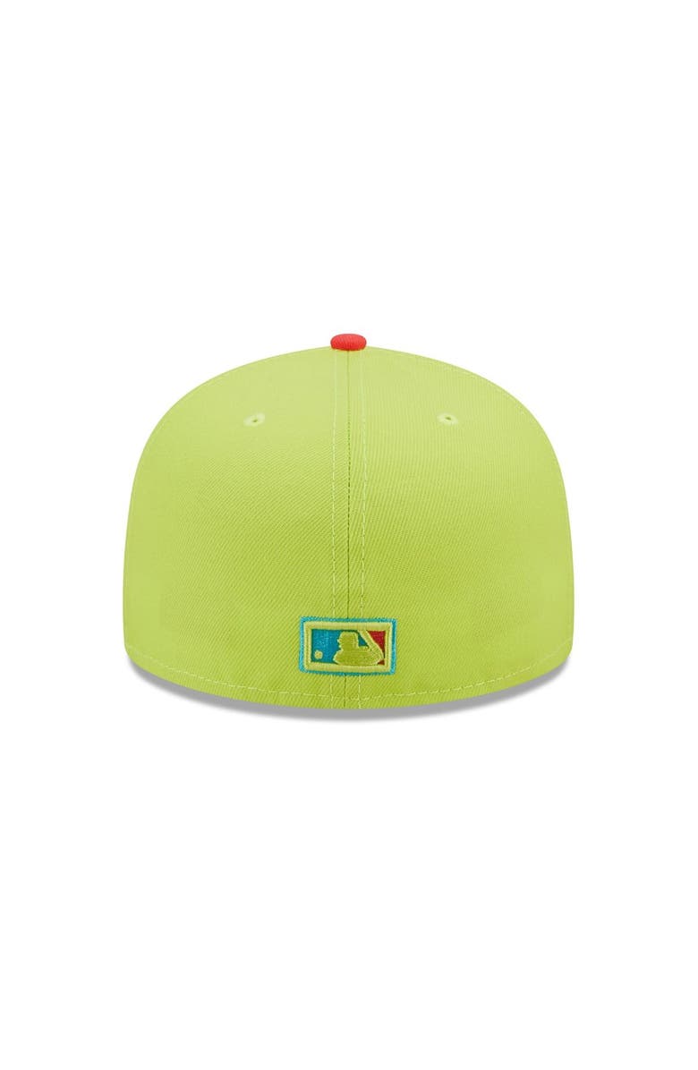 New Era Men's New Era Green/Red Chicago White Sox 1983 MLB All-Star Game Cyber Highlighter 59FIFTY Fitted Hat, Alternate, color, Green