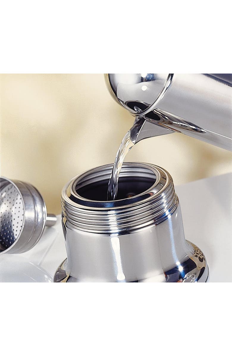CILIO Aida Stainless Steel Stovetop Espresso Maker, Alternate, color, 8 Oz