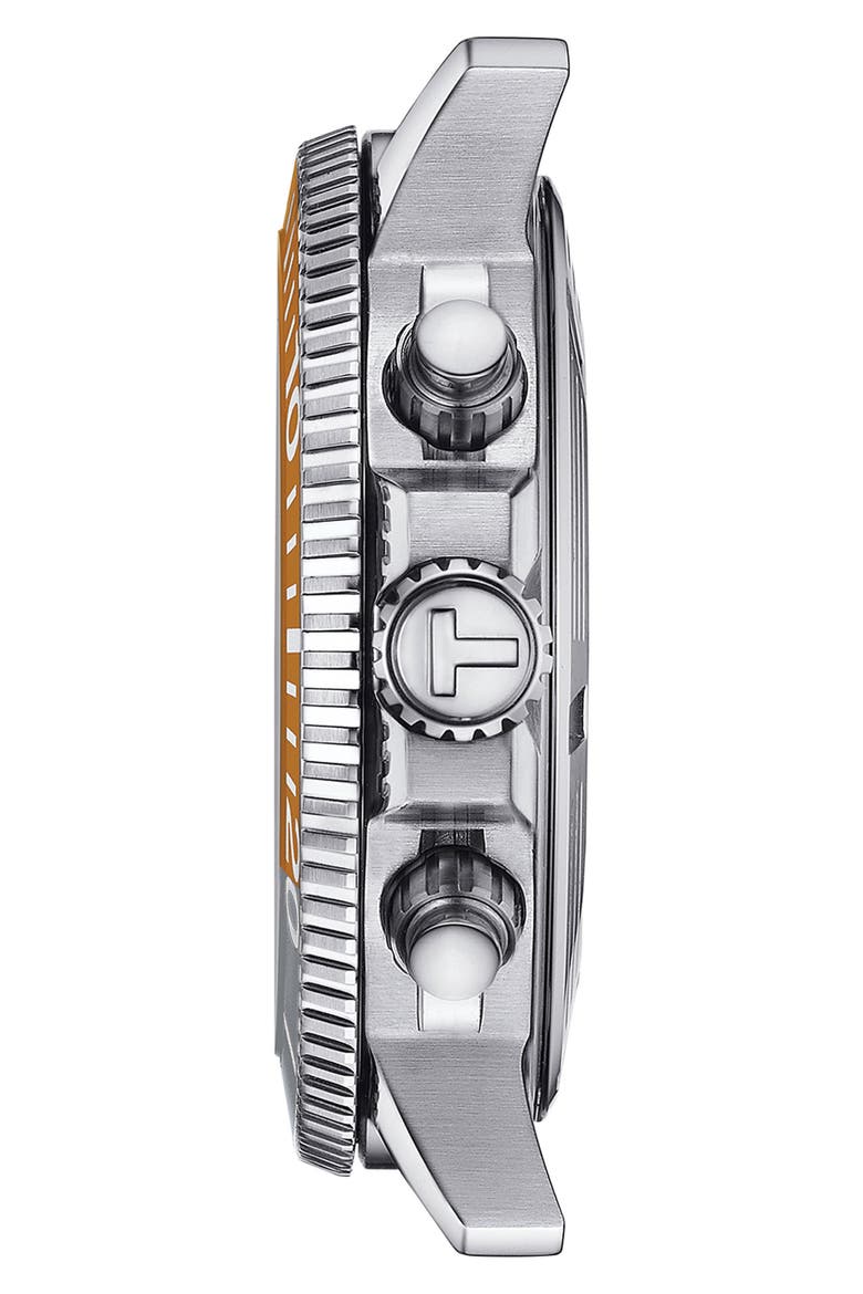 Seastar 1000 Chronograph Bracelet Watch, 45.5mm, Alternate, color, COOL GREY