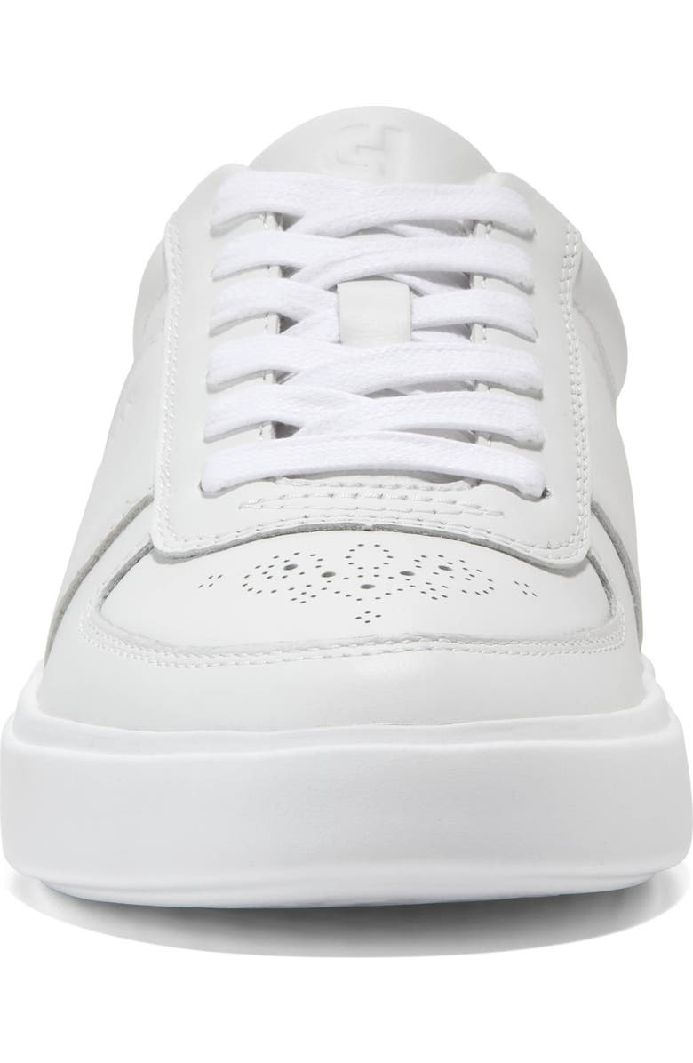 Cole Haan Grand Crosscourt Della Sneaker, Alternate, color, Optic White/ Silver Birch