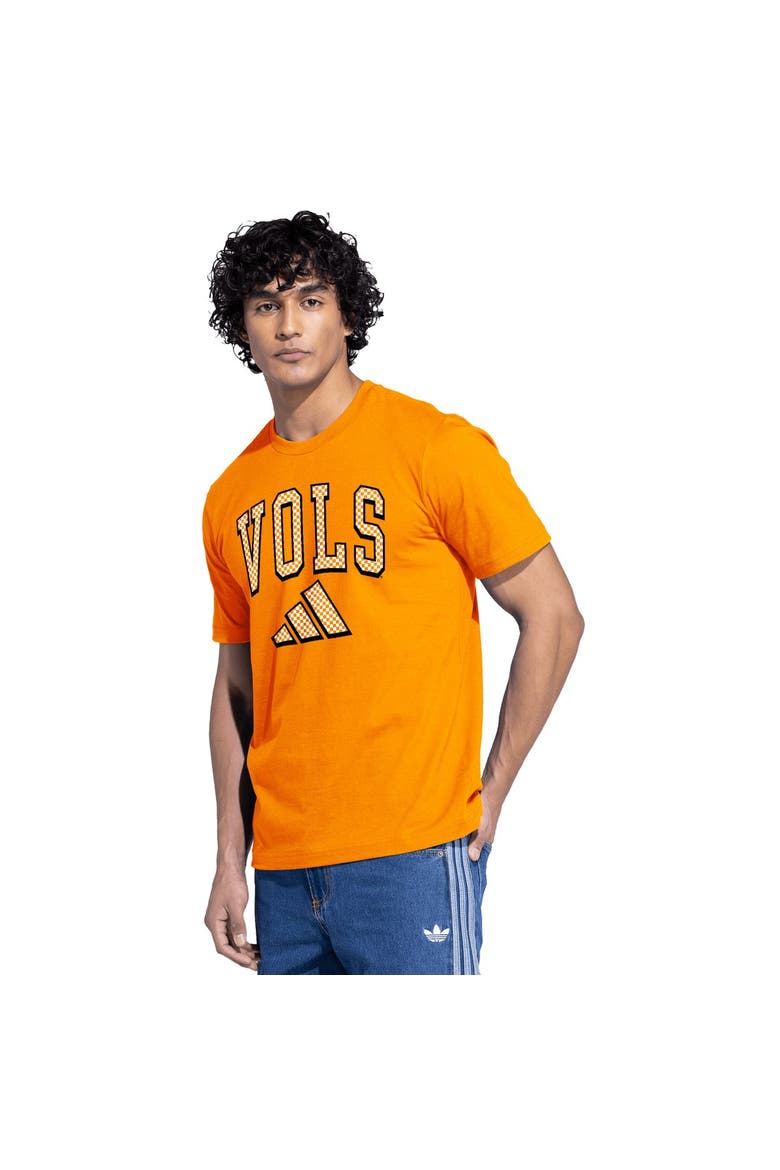 Men's adidas  Tennessee Orange Tennessee Volunteers Checker Fresh T-Shirt, Alternate, color, Tennessee Orange