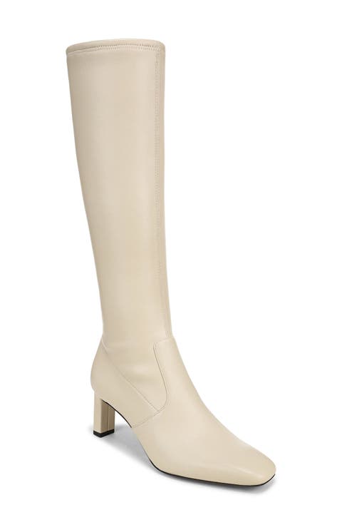 Violette Leather Knee High Boot