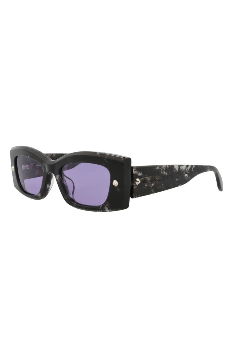 MCQ Sunglasses, Alternate, color, Havana Havana Violet