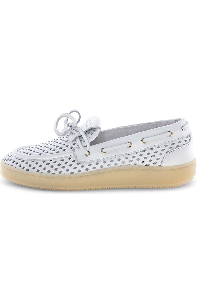 Voile Blanche Olivia Wind Boat Shoe, Alternate, color, White
