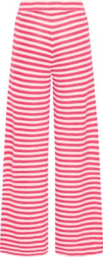 ICHI Wide Leg Knit Pants