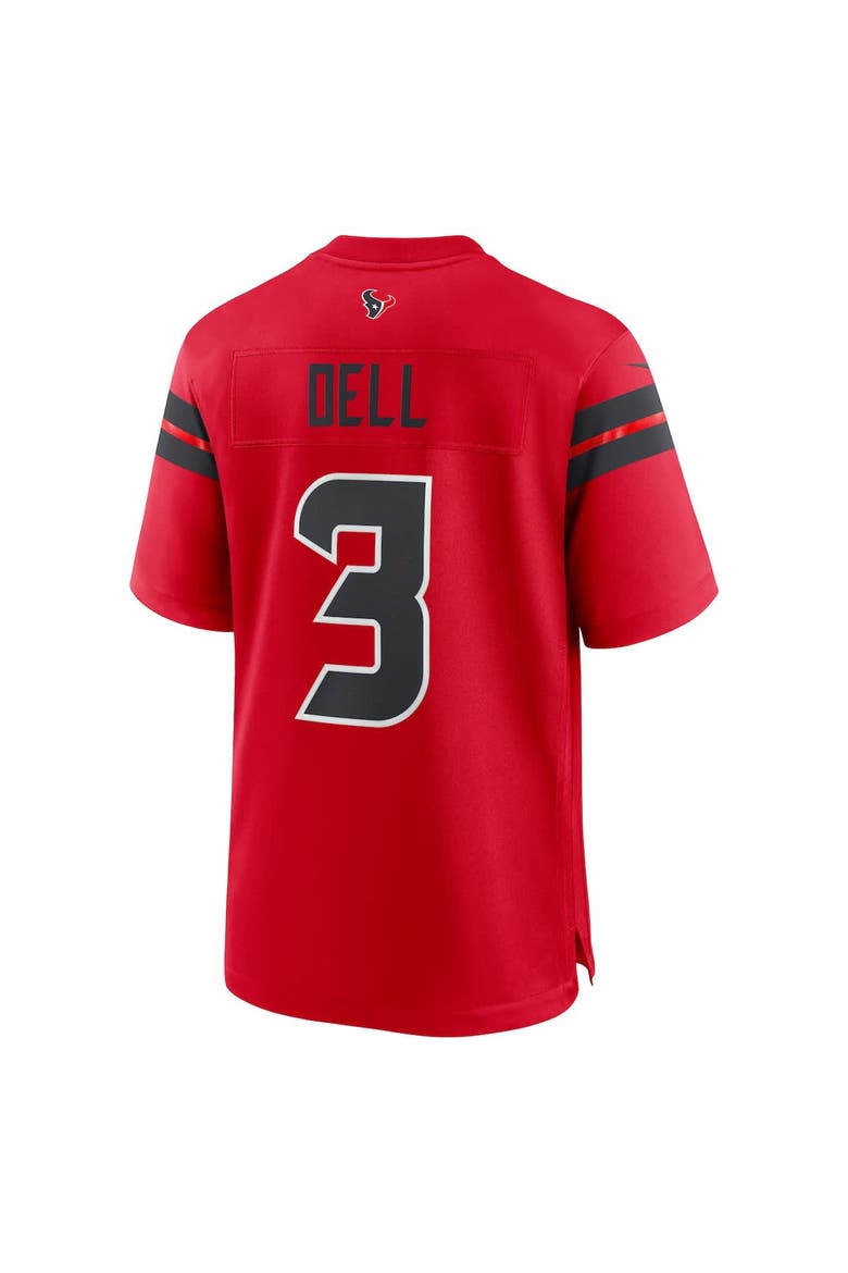 Men's Nike Tank Dell  Red Houston Texans Alternate Game Jersey, Alternate, color, Red