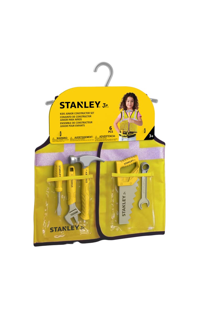 Stanley Jr. Kids Junior Construction Set, Main, color, Multi Color