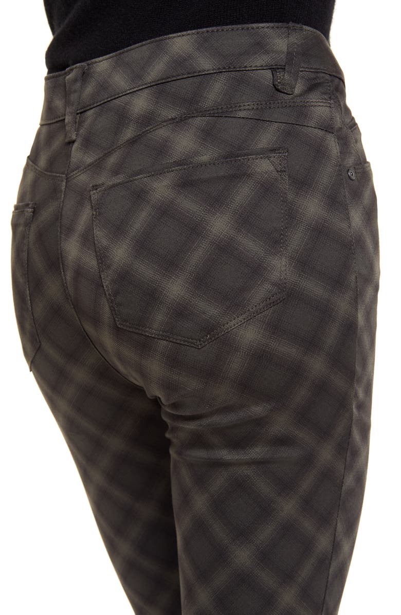 Wit & Wisdom Ab-Solution Plaid High Waist Ankle Skinny Pants, Alternate, color, 
