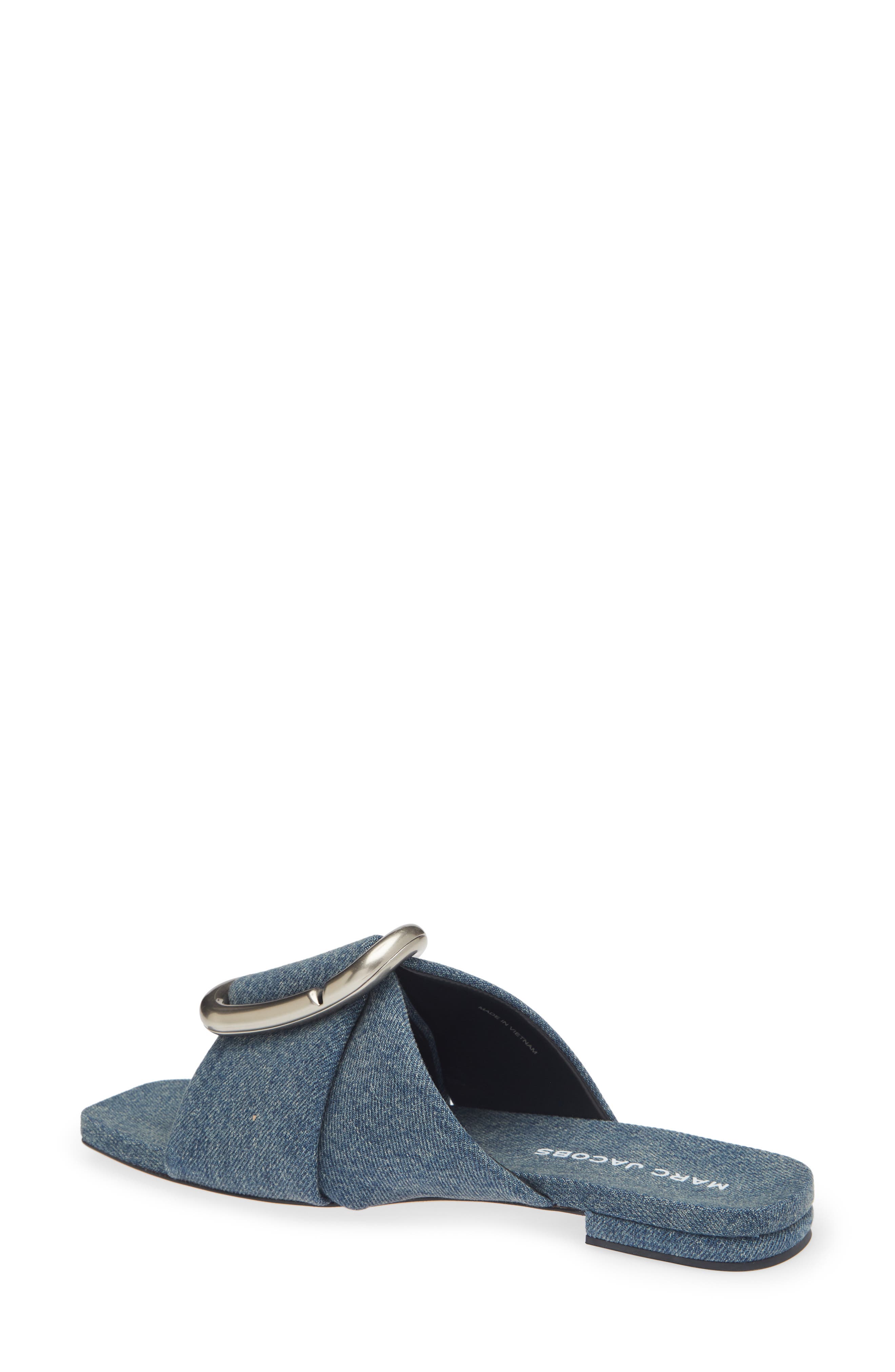 The Pop J Marc Slide Sandal, Alternate, color, MEDIUM WASH INDIGO