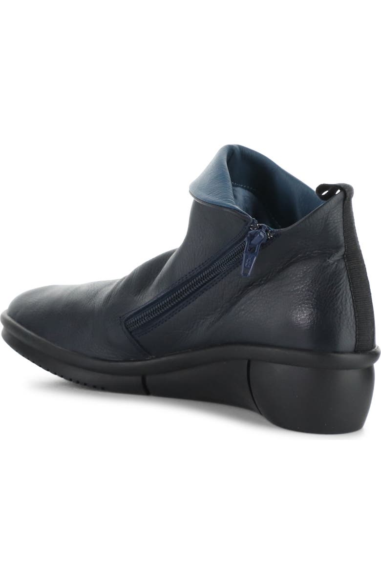 Softinos by Fly London Rara Wedge Bootie, Alternate, color, Navy