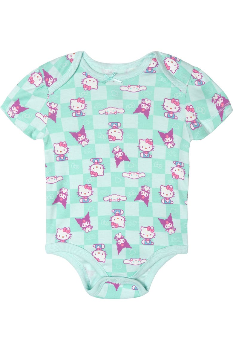 5-Pack One Piece Bodysuits, Alternate, color, Hello Kitty Multi