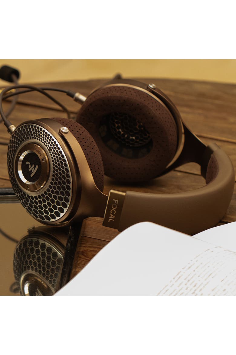 Clear MG Open-Back High-Fidelity Over-Ear Headphones, Alternate, color, Copper