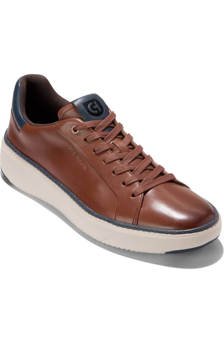 Cole Haan GrandPro Topspin Sneaker, Main, color, Dk Sequoia/ Navy Blazer/ Lt Sesame