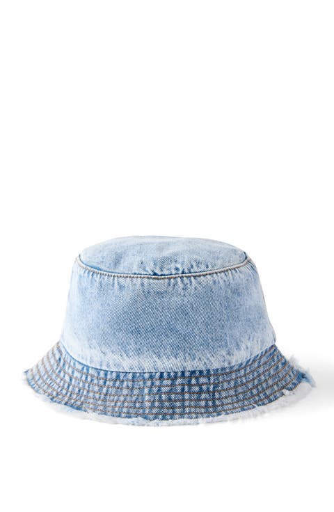 Kid's Kids Denim Bucket Hat