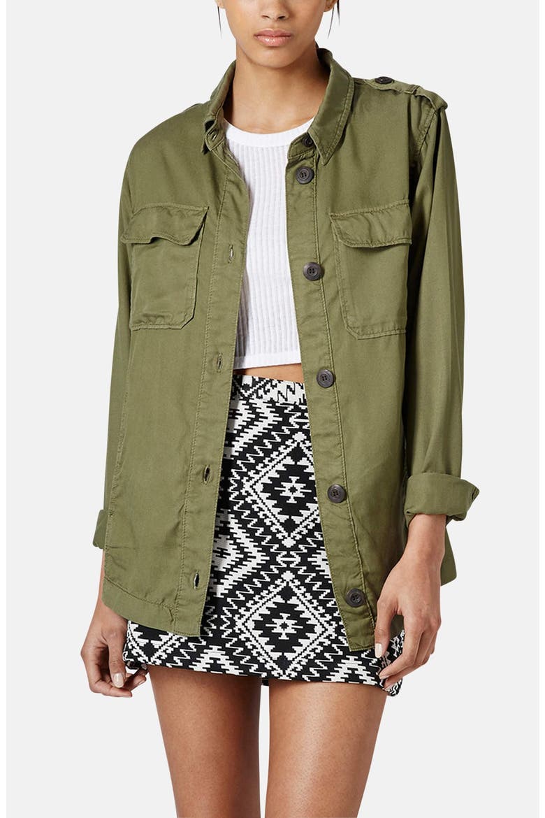 'Rufus Shackett' Army Jacket, Main, color, OLIVE