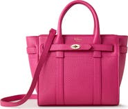 Mulberry Mini Zipped Bayswater Leather Tote