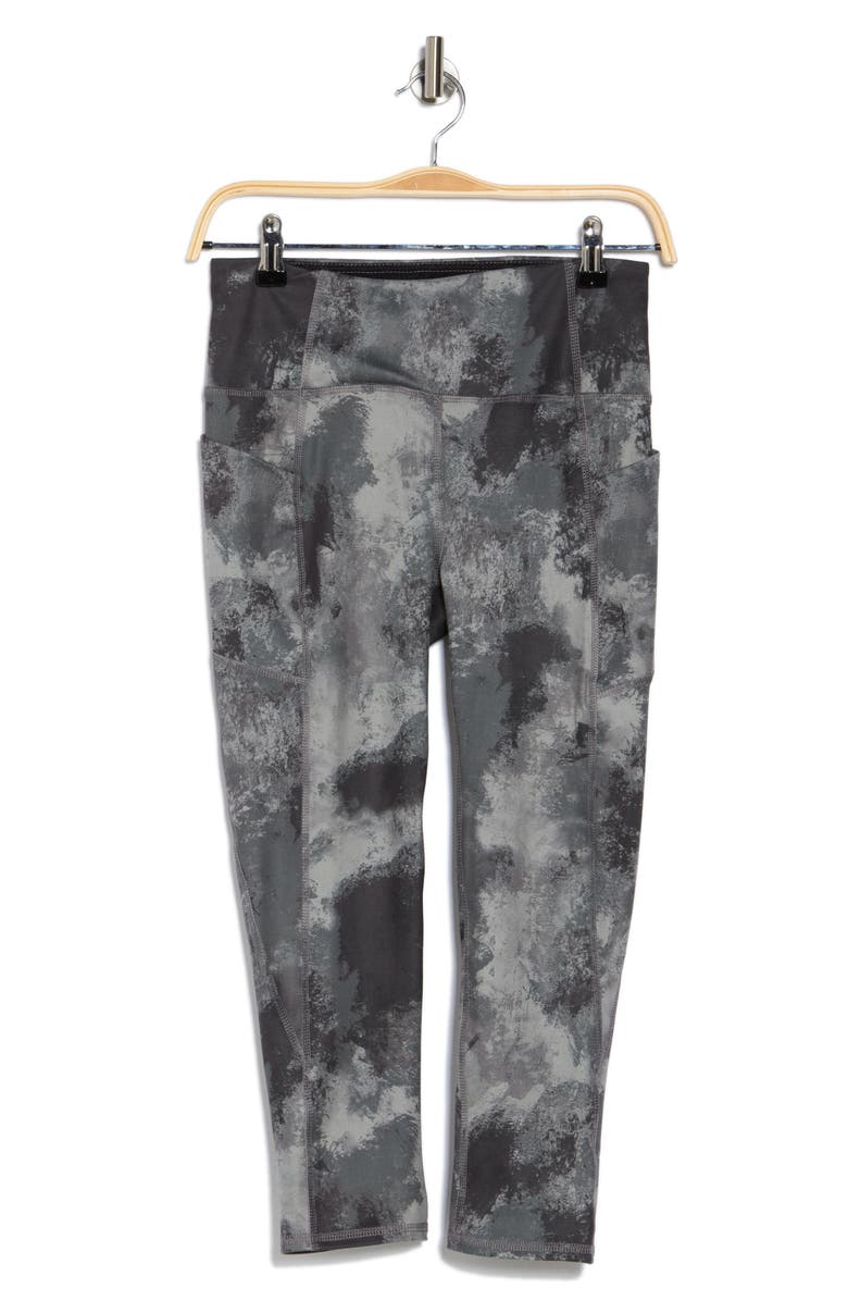 Jessica Simpson Tie Dye Pocket Capri Leggings, Alternate, color, 
