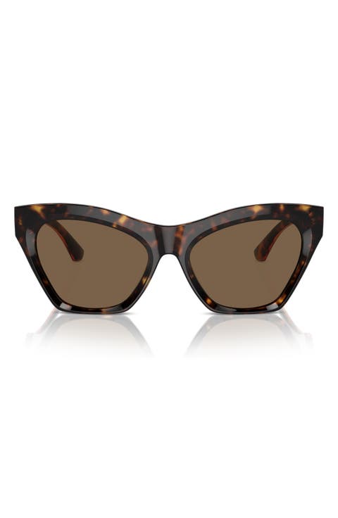 55mm Cat Eye Sunglasses