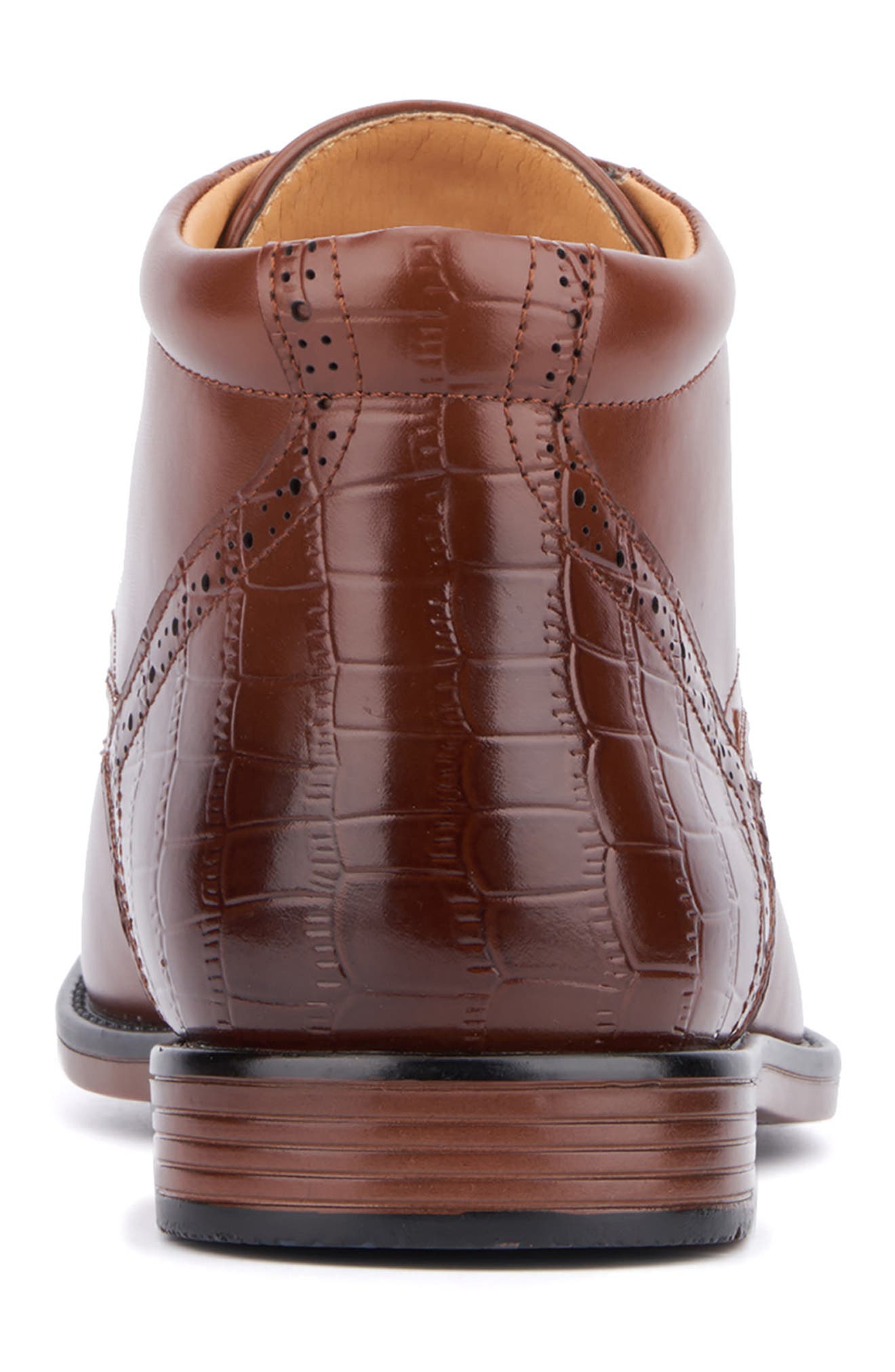 Lennon Brogue Boot, Alternate, color, COGNAC