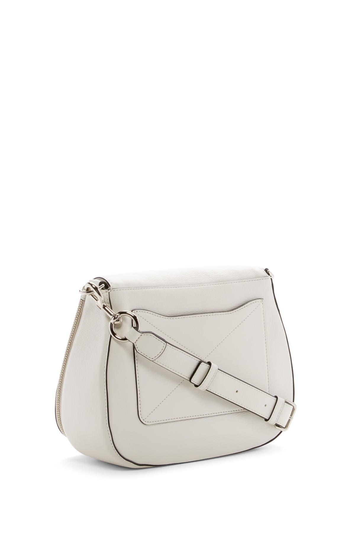 Marc Jacobs Recruit Nomad Pebbled Leather Crossbody Bag, Alternate, color, 