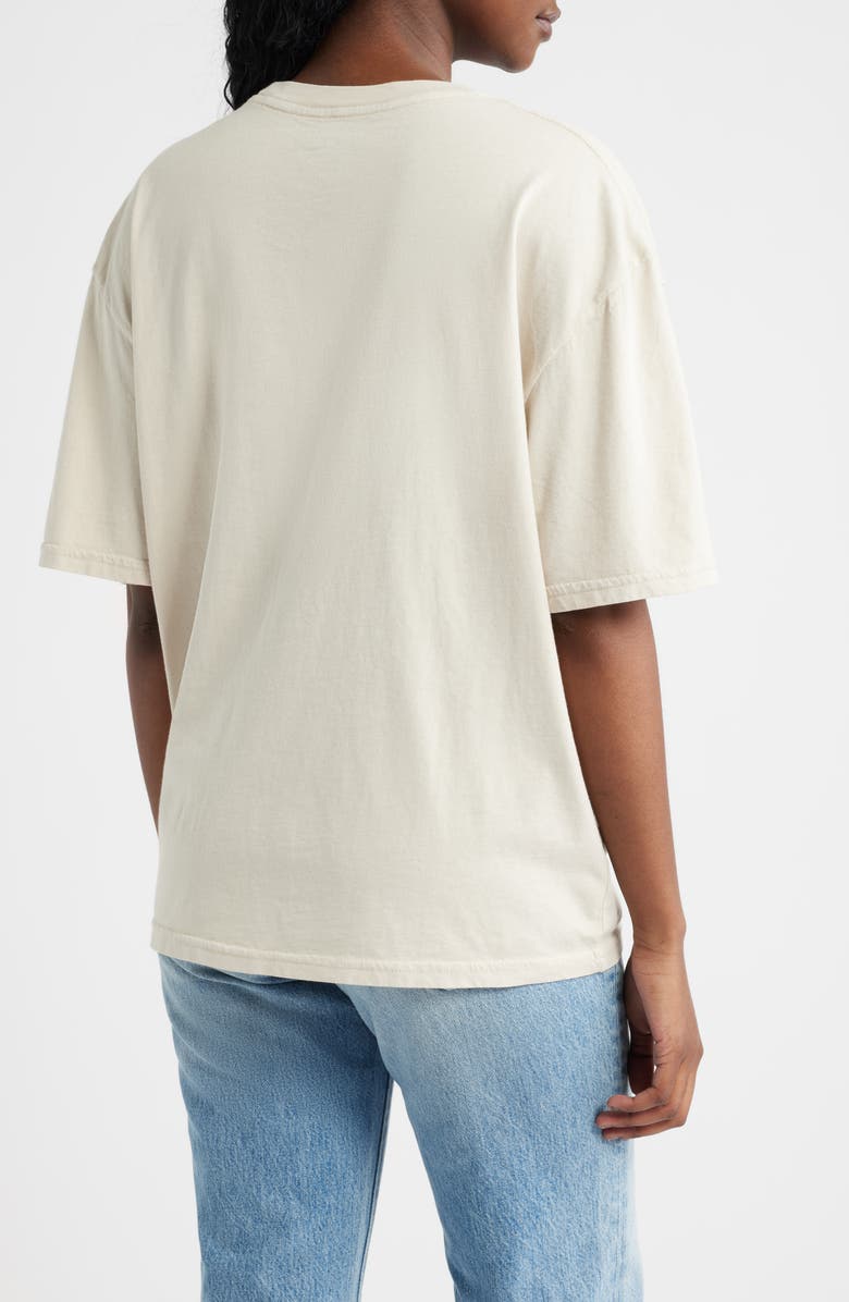 Junk Food Howdy Y'all Cotton Graphic T-Shirt, Alternate, color, Birch