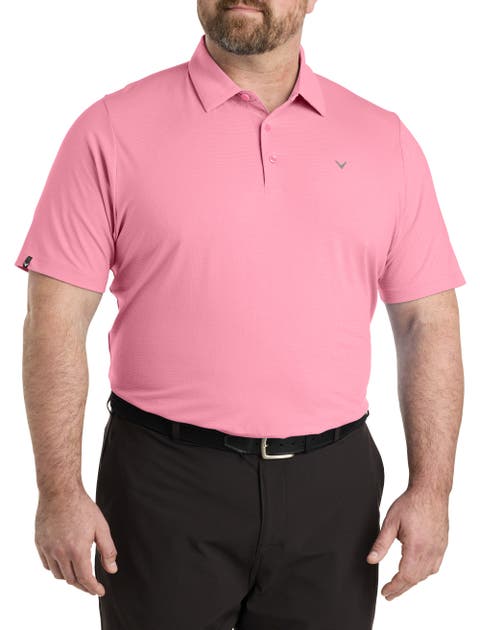 Big & Tall Classic Jacquard Golf Polo Shirt