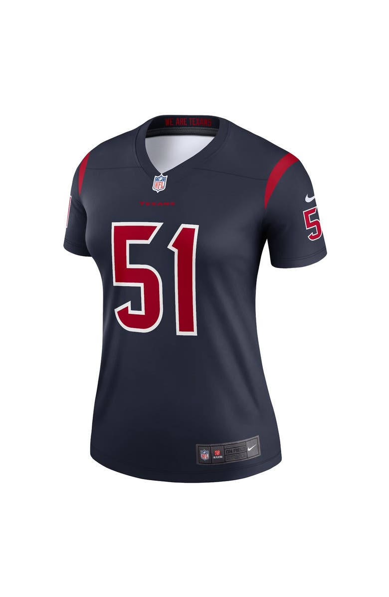 Nike Women's Nike Will Anderson Jr. Navy Houston Texans  Legend Jersey, Alternate, color, 