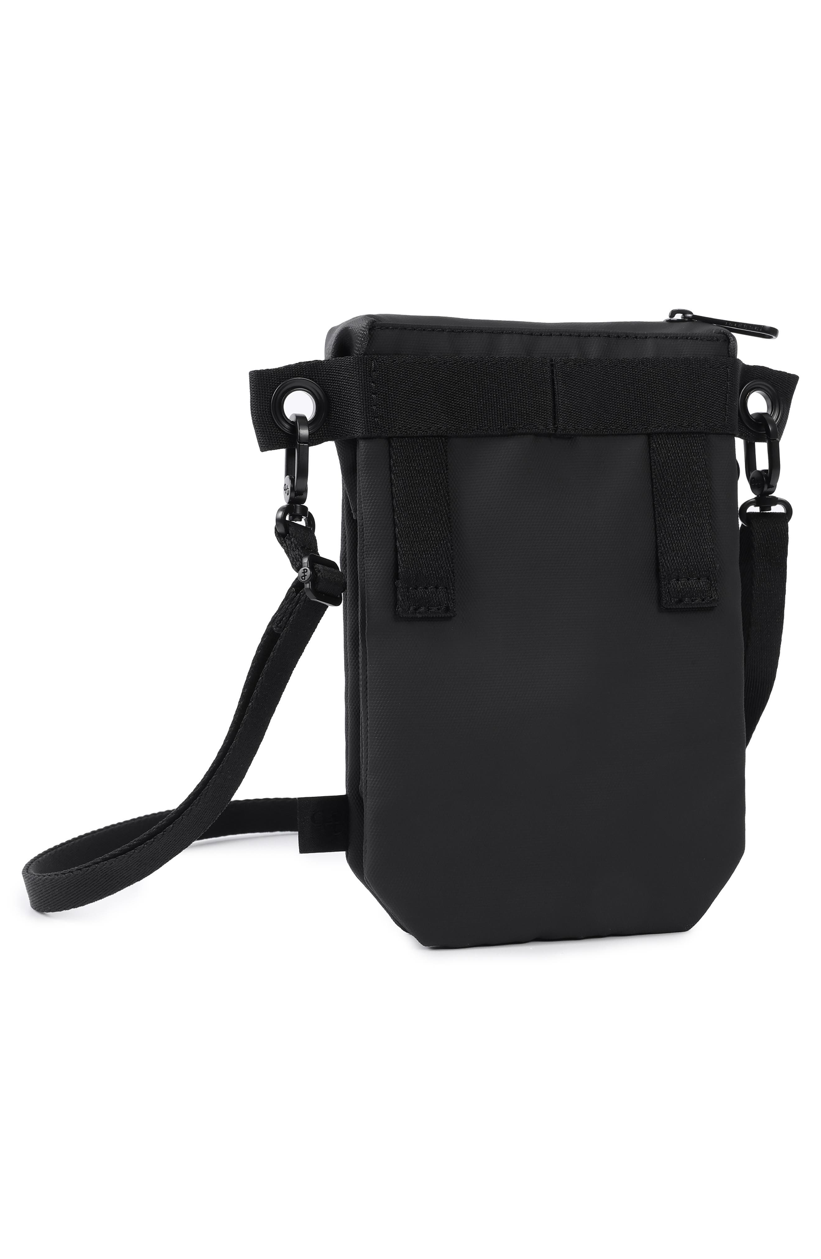 Hedgren OTU Vertical RFID Crossbody Bag, Alternate, color, Coated Black/ Grey