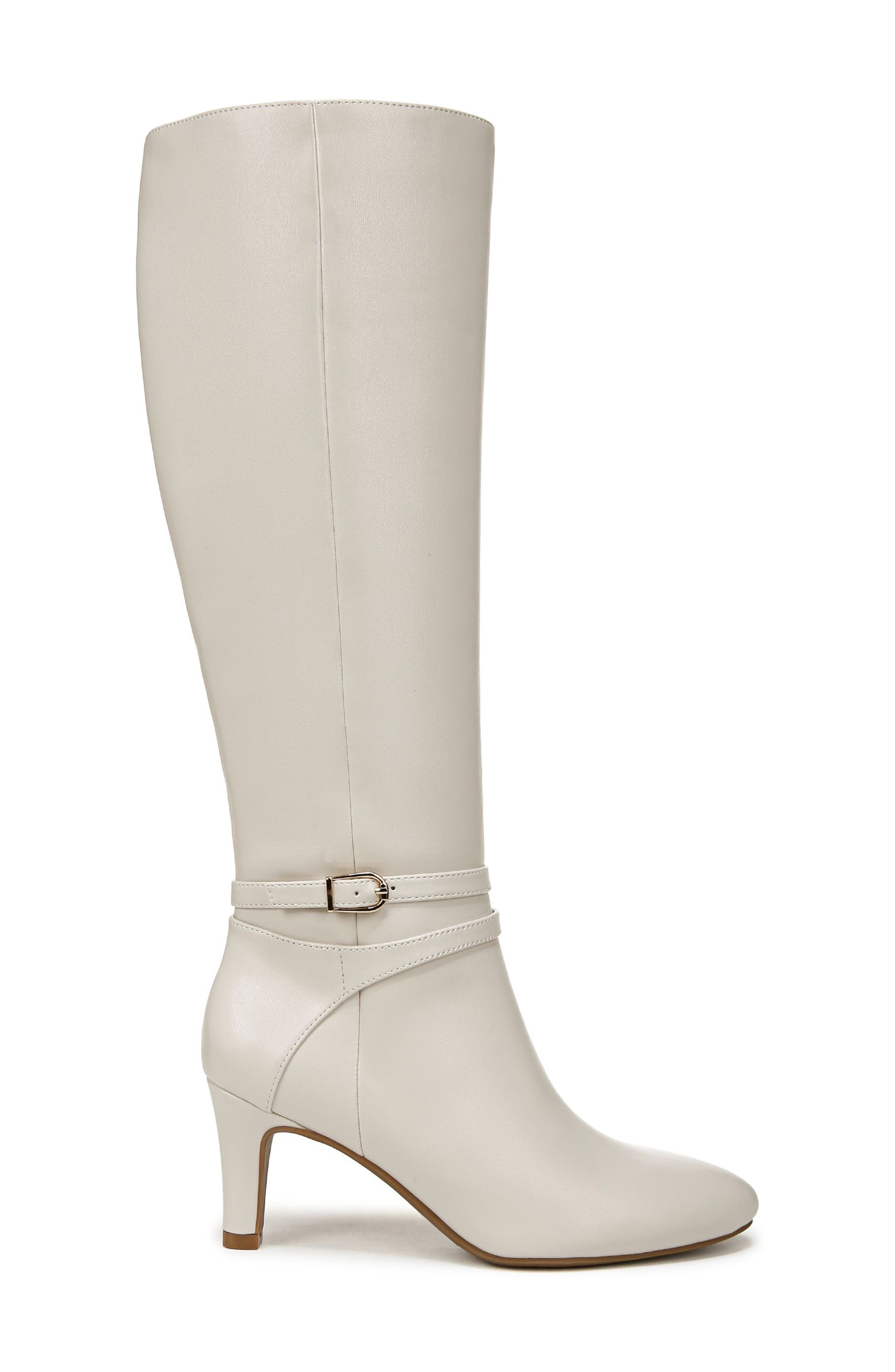 Guild Tall Boot, Alternate, color, BONE LEATHER